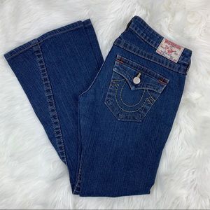 True Religion | Women’s Dark Wash Boot-Cut Jeans